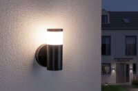 Paulmann House Außenwandleuchte GU10, 230V, IP44, Edelstahl Grau, dimmbar,