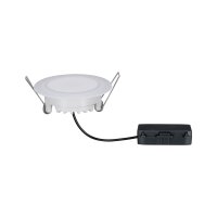 Paulmann Premium Einbauleuchten Set Suon dimmbar IP44 6,5W 230V 2700K Satiniert bad Dusche