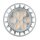 Paulmann Premium Einbauleuchten Daz rund dimmbar schwenkbar 1x8W LED 230V GU10 Weiß m./Schw. 926.81.LED 2700K
