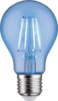 LED Fil blau AGL 2,2W E27 klarglas 230V