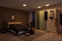 WallCeiling Carpo LEDPanel WarmDim 225mm 13W Weiß matt 230V Metall