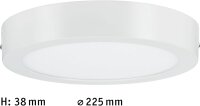 WallCeiling Carpo LEDPanel WarmDim 225mm 13W Weiß matt 230V Metall