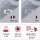 Outdoor Solar Wandleuchte Ilias IP44 3000K 100 lumen Bewegungsmelder Alugrey
