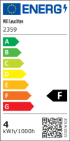 MILI LED Leuchtmittel 4W GU10 Warmweiss oder Neutralweiß 420 lumen Zylinder Form wie 40W