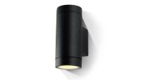 MILI LED Up&Down Aussenleuchte Wandleuchte GU10 E27 anthrazit schwarz IP54 up&down