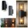 MILI LED Up&Down Aussenleuchte Wandleuchte GU10 E27 anthrazit schwarz IP54 up&down