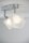 4 x Paulmann Lampenschirm Öffnung ca. 3,3 cm Quad Satin eckig Glas Ersatzglas, Schirm, Ersatzschirm