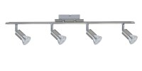Paulmann Spotlight Georgia max 4x10W GU10 Nickel gebürstet 230V Metall