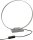 7,5W LED Action Tischleuchte Kristal Rund silber 660 Lumen incl. Lamp: 1x LED  3000K warmweiß