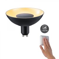 Paulmann LED Reflektor 28794 GU10 Schwarz Gold 4,9W...