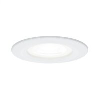 Paulmann Einbauleuchten LED 92982 3-Stufen dimmbar IP44 rund 6,6W 4000K weiß matt