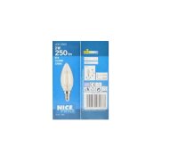 NicePrice LED Kerze 3966 E14 230V Glas klar 2W 250Lumen...