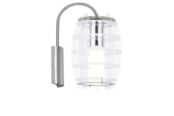 Paulmann Living Grado Wandleuchte 79369 Chrom/Opal E27 230V Halogen/LED IP23