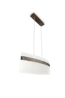 Philips Pendelleuchten Esstischlampe Bronze Glas...