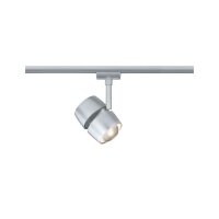 4er Set  Paulmann 969.35 URail Spot Oculus 2x5W Chrom matt 230V Metall dimmbar 2700K entspricht 2x 40W Licht 2x 300 lm