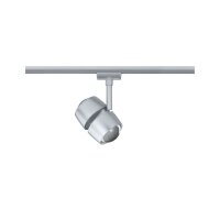 4er Set  Paulmann 969.35 URail Spot Oculus 2x5W Chrom matt 230V Metall dimmbar 2700K entspricht 2x 40W Licht 2x 300 lm