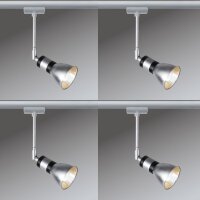 4er Set Paulmann URail Schienensystem Spot Amfortas inkl....