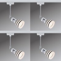 4er Set Paulmann Urail LED Spot Titurel inkl. 4x 3W LED G9 Sockel verbrauch warmweiss ergibt 4x 35W