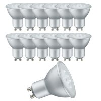 12x Paulmann LED Leuchtmttiel Reflektor 4,5W GU10 230V...
