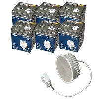 LED Modul für Einbauspots Flach 5W ergibt 40W 400 Lumen 120° Abstrahlwinkel 3000K-4000K Set dimmbar