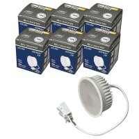 LED Modul für Einbauspots Flach 5W ergibt 40W 400 Lumen 120° Abstrahlwinkel 3000K-4000K Set dimmbar