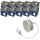 LED Modul für Einbauspots Flach 5W ergibt 40W 400 Lumen 120° Abstrahlwinkel 3000K-4000K Set dimmbar
