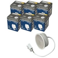 LED Modul für Einbauspots Flach 5W ergibt 40W 400 Lumen 120° Abstrahlwinkel 3000K-4000K Set dimmbar