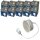 LED Modul für Einbauspots Flach 5W ergibt 40W 400 Lumen 120° Abstrahlwinkel 3000K-4000K Set dimmbar