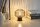 48195 Pauleen Gleaming Smoke Tischleuchte max. 20 Watt Rauchglas, Schwarz Glas, Metall E27
