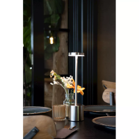 LED-Akku-Tischleuchte 2er-Set, verschiedene Farben, dimmbar, Farbtemperaturwechsel, aufladbar USB-C