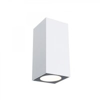Paulmann Flame LED Außenwandleuchte Up & Down Weiß IP44 2x3,5W 3000K Aluminium Wandlampe 230V