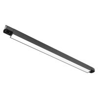 MRail 230V Schienensystem in Schwarz GU10 Spots Komponenten Stangensystem austauschbare LED Leuchtmittel  Schwarz