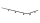 MRail 230V Schienensystem in Schwarz GU10 Spots Komponenten Stangensystem austauschbare LED Leuchtmittel  Schwarz
