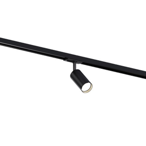 MRail 1x Spot GU10 Fassung Schwarz