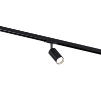 MRail 1x Spot GU10 Fassung Schwarz