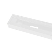 MRail 0.5 Meter Schiene inkl. 1 Endkappe Weiß