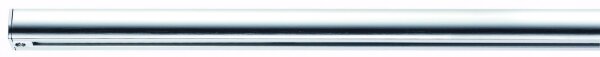 Paulmann URail Schienensystem Light&Easy Schiene 1m Chrom 230V Metal  1x meter Silberl