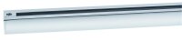 Paulmann URail Schienensystem Light&Easy Schiene 1m Chrom 230V Metal  1x meter Silberl