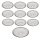 Paulmann Star Einbauleuchten Set Sternenhimmel LED 10x0,25W 7VA 230/12V 40mm Eisen gebürstet/Metall