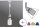 Paulmann URail Schienensystem DecoSystems Sparlampe Pendel Blanko 1x9W GU10 230V Metall Chrom
