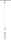 Paulmann URail Schienensystem Light&Easy Pendel Blanko 1x11W E27 230V Metall Chrom matt