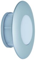989.88 Wand Einbauleuchten LED IP65 1x 0,25W 230V 84mm Chrom matt/Opal/Kunststoff 60mm Einbaudose 98988