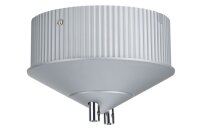 Ringkern Trafo  dekorativ max.150W 230V 150VA Alu matt