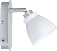 Paulmann DecoSystems Lampenschirm Wolbi max.50W Metall Weiß