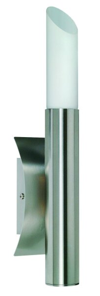 Paulmann Living Gala Candela I Wandleuchte 1x9W Decopipe E14 Eisen gebürstet/Opal 230V Metall